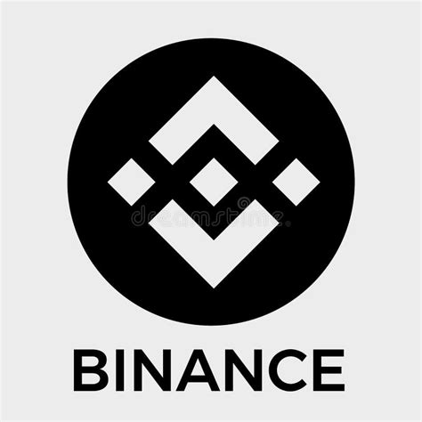 Binance BNB Cryptocurrency Exchange and Blockchain Currency Black ...