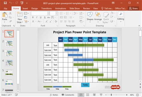 Powerpoint Project Plan Template Free