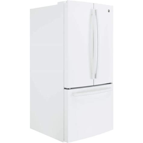 GE 24.7 Cu. Ft. French Door Refrigerator High Gloss White GNE25JGKWW - Best Buy