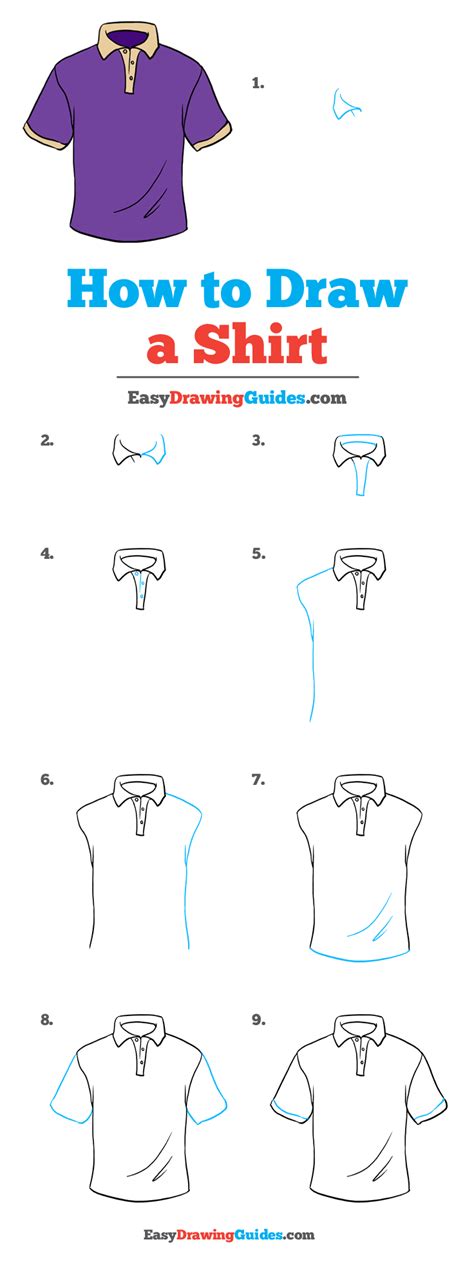 How To Draw A T Shirt