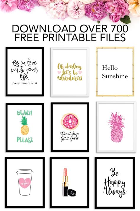 Free Printables | Free printable wall art, Free printable art, Wall printables