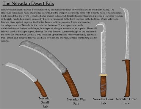 Designs of The Nevadan War Falx : r/worldbuilding