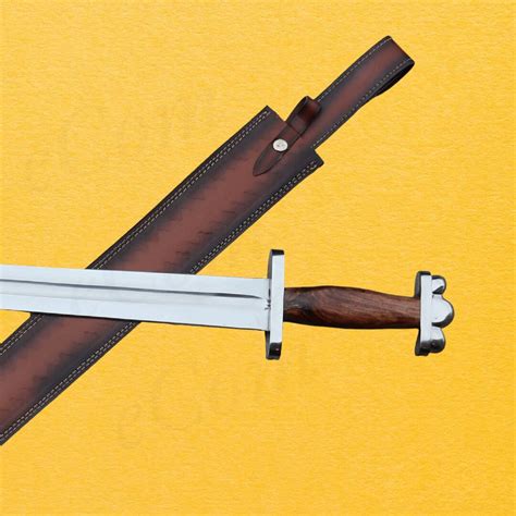 Authentic Viking Long Sword Medieval Historical Replica Hand Forged Full Tang Norse Inspired ...