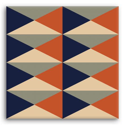 Pyramid Power Ceramic Wall Tile | Make it Mid Century