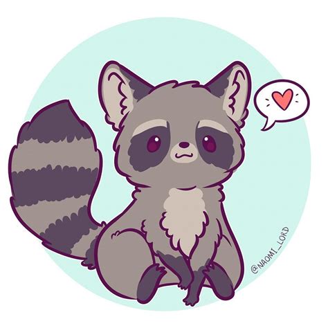 Polubienia: 3,583, komentarze: 27 – Naomi Lord (@naomi_lord) na Instagramie: „Little Raccoon! :3 ...