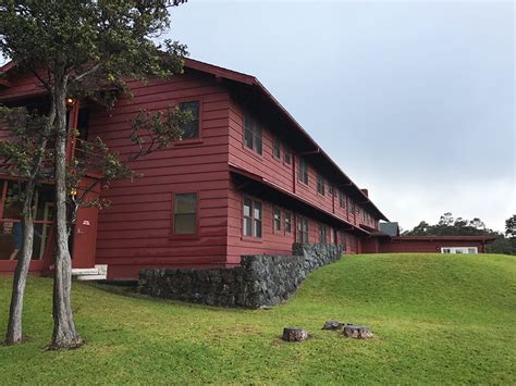 Historic Volcano House At Hawaii Volcanoes National Park