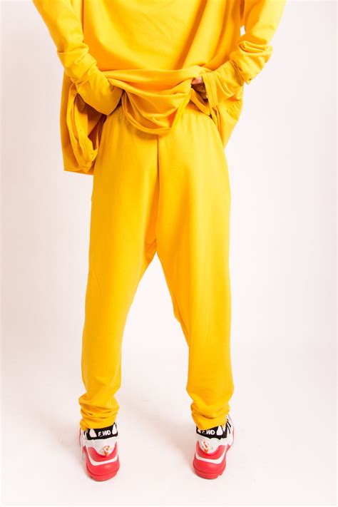 Yellow Set Hooded Sweatshirt Women and Harem Pants Women Plus - Etsy