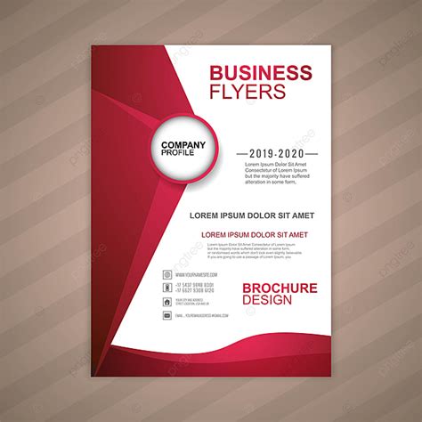 Beautiful Business Brochure Wave Template Background Template Download ...