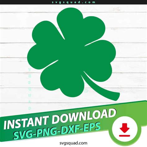 Four Leaf Clover Free SVG - Great Cuts In Vinyl - SvgSquad