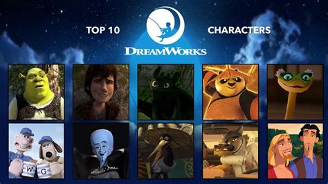 My Top 10 Favorite Dreamworks Characters by matuta2002 on DeviantArt