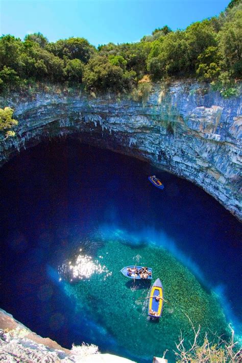 Melissani Cave Greece, Amazing Lake in Kefalonia 2018 | Carmen Edelson - Luxury Travel Blogger