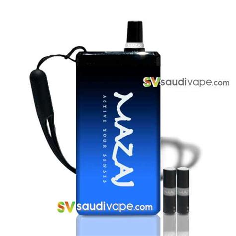 MAZAJ VAPE BLUEBERRY ICE 6500 PUFFS - Saudi Vape