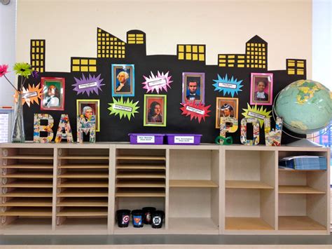 the {ART} of learning: Superheroes UNITE! A Classroom Tour | Superhero ...