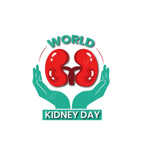 World Kidney Day Vector Design Images, World Kidney Day Vector Illustration Poster Transparent ...