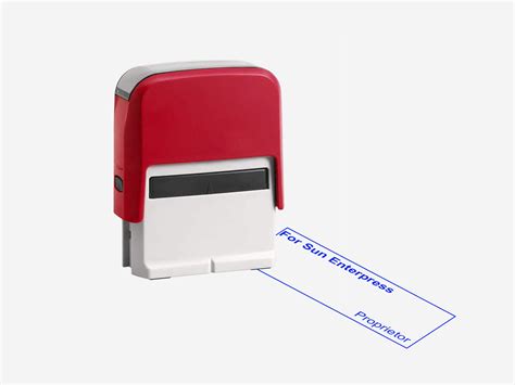 Order Medium Size Self-Ink Stamps- Custom Rubber Stamps Online