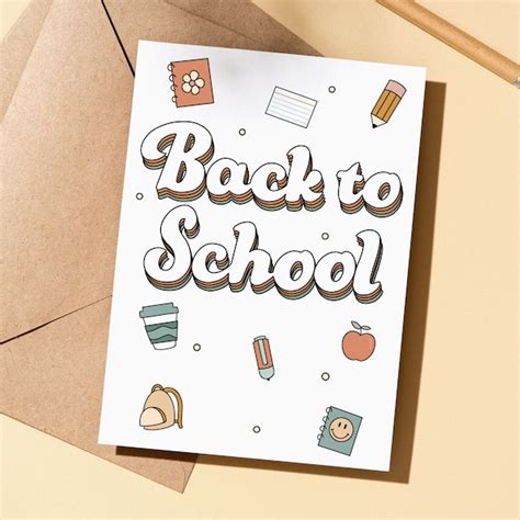 Back to School Cards - Etsy