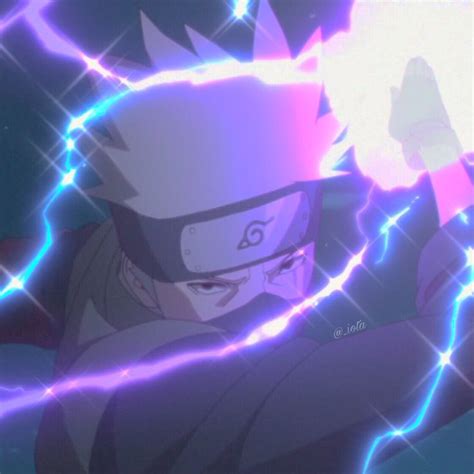 Kakashi hatake purple lightning 2021