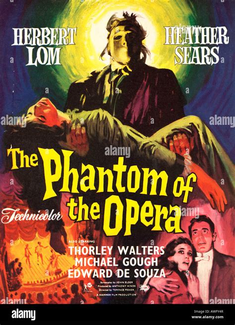 Phantom of the Opera movie poster Stock Photo - Alamy