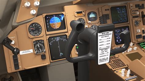 3D boeing 757-200 cockpit 757 model - TurboSquid 1487217