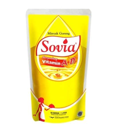 Jual SOVIA 1 LITER. SOVIA 1 LTR REFILL. MINYAK GORENG SOVIA POUCH 1 LT - Kota Surabaya ...