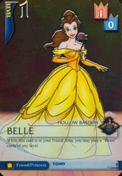 Card:Belle - Kingdom Hearts Wiki, the Kingdom Hearts encyclopedia