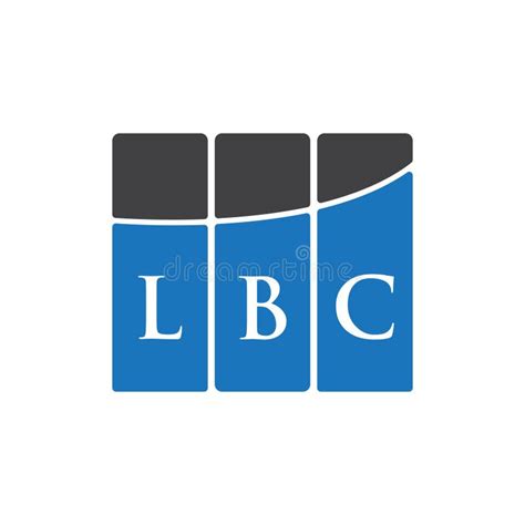 LBC Letter Logo Design on Black Background.LBC Creative Initials Letter ...