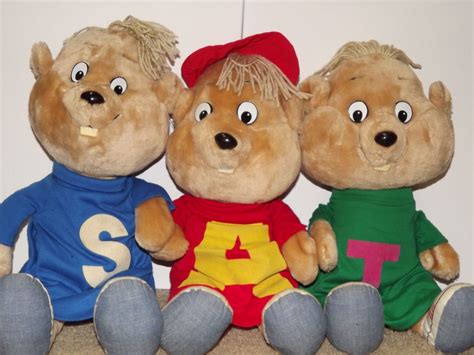 Vintage Plush Alvin & the Chipmunks | Vintage plush, Alvin and the chipmunks, Chipmunks