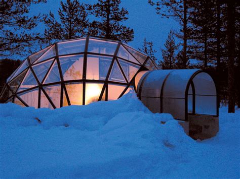 Glass Igloo Hotel in Finland | Bored Panda