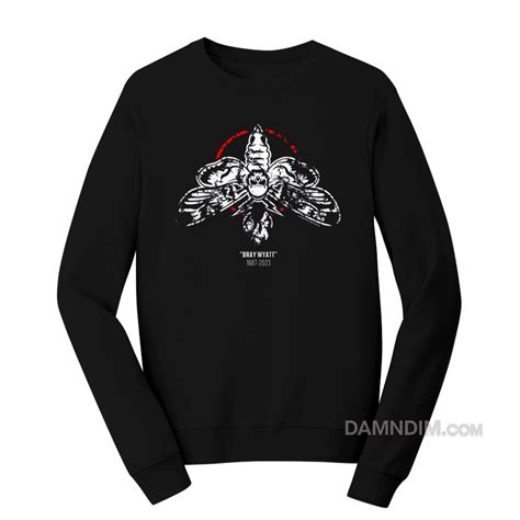 Bray Wyatt Moth RIP 1987 2023 Sweatshirt