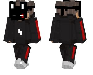 Red Mask Boy | Minecraft PE Skins