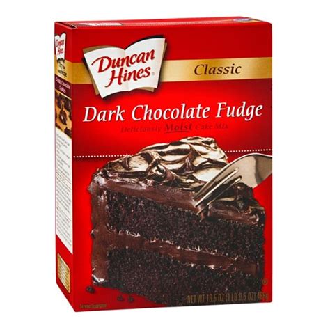 Duncan Hines Decadent Classic Cake Mix Dark Chocolate Fudge Reviews 2020