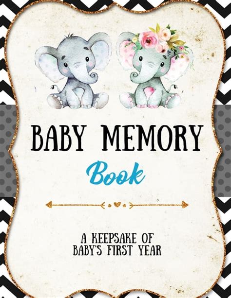 Baby Memory Book : Baby Memory Book: Special Memories Gift, First Year ...