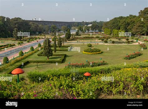 Brindavan gardens mysore hi-res stock photography and images - Alamy