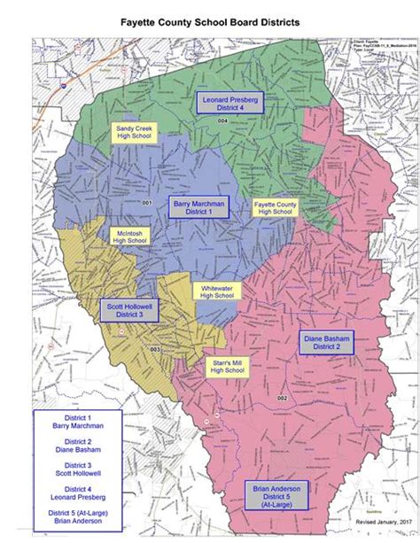 Board Member District Map / Board Member District Map