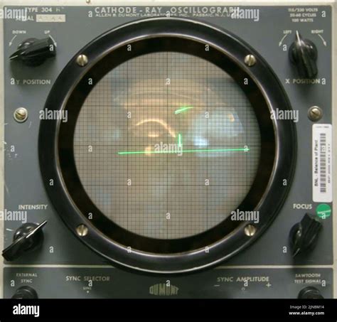 Tennis For Two on a DuMont Lab Oscilloscope Type 304-A Stock Photo - Alamy