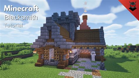 Minecraft: How to Build a Medieval Blacksmith's House | Blacksmith ...