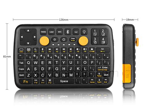 5-in-1 Bluetooth Mini Keyboard