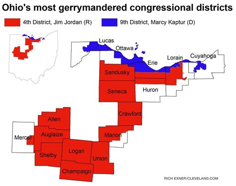 Readers say Marcy Kaptur, Jim Jordan have Ohio’s worst gerrymandered congressional districts ...