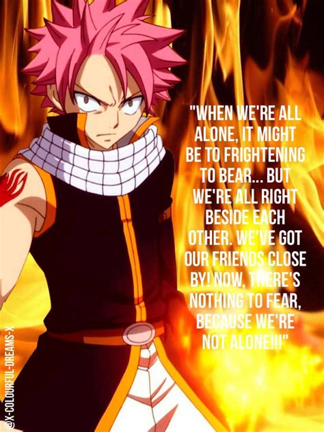 Fairy Tail Quotes Natsu Wallpapers on WallpaperDog