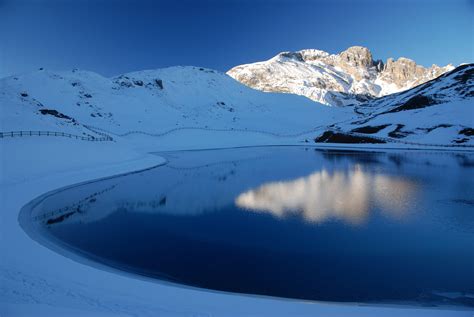 landscape, Lake, Mountain, Snow, Reflection Wallpapers HD / Desktop and Mobile Backgrounds