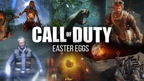 TOP 10 EASTER EGGS CALL OF DUTY ZOMBIES - YouTube