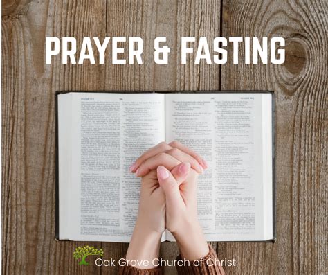 Prayer and Fasting | Oak Grove Church of Christ