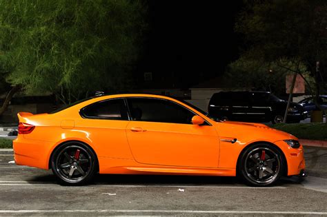 M3 GTS Style Orange E92 With Volks TE37 Super Laps