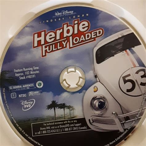 Media | Disney Herbie Fully Loaded Dvd | Poshmark