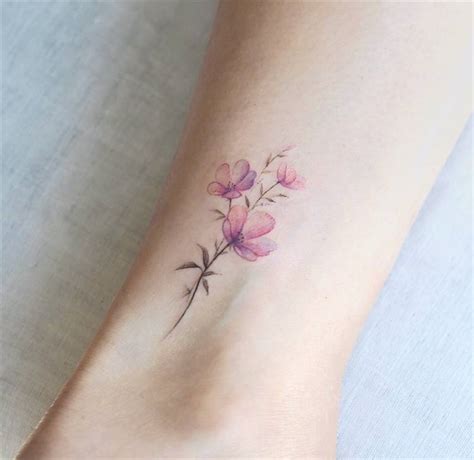 Small Cherry Blossom Flower Tattoo | Best Flower Site