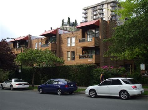 1400 Block Nelson Street Vancouver West End West End, Vancouver, Street, Walkway