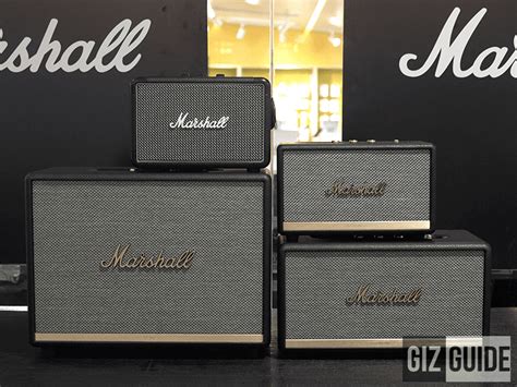 Digital Walker showcases four new Marshall Bluetooth audio devices!