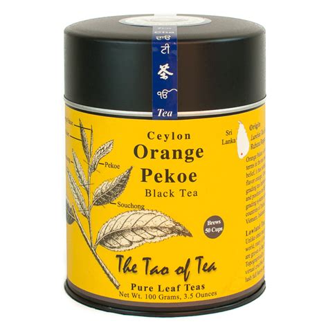 The Tao of Tea, Ceylon Orange Pekoe Tea, Loose Leaf Tea, 3.5 Oz Tin - Walmart.com - Walmart.com