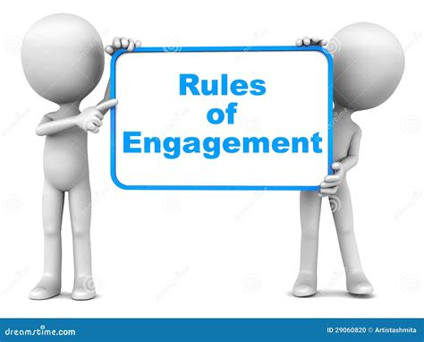 Rules Of Engagement Stock Photo - Image: 29060820