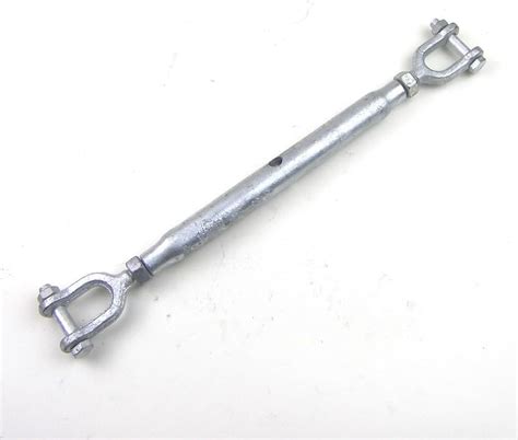 Heavy Duty Galvanized Closed Body Jaw & Jaw Turnbuckle Tensioner - 1/2 ...